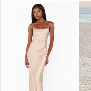 Show Me Your MuMu Dani Dress Champagne